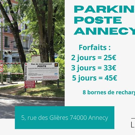 Carnot Duplex, Spacieux 3 Pieces Avec 2 Chambres Sur Les Rue Pietonnes Annecy Exterior photo
