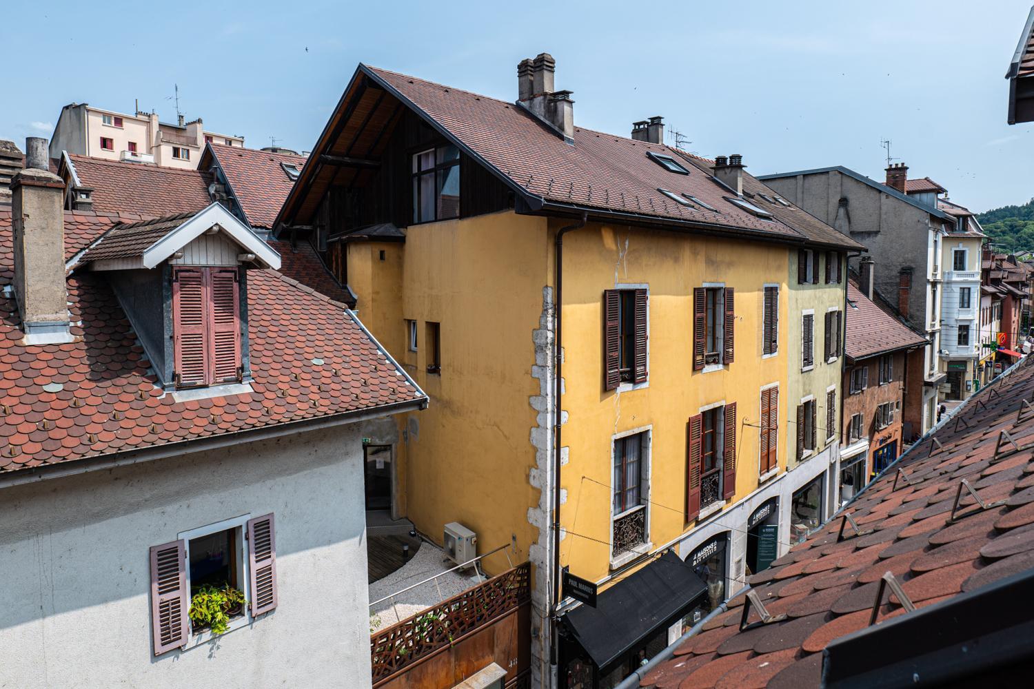 Carnot Duplex, Spacieux 3 Pieces Avec 2 Chambres Sur Les Rue Pietonnes Annecy Exterior photo