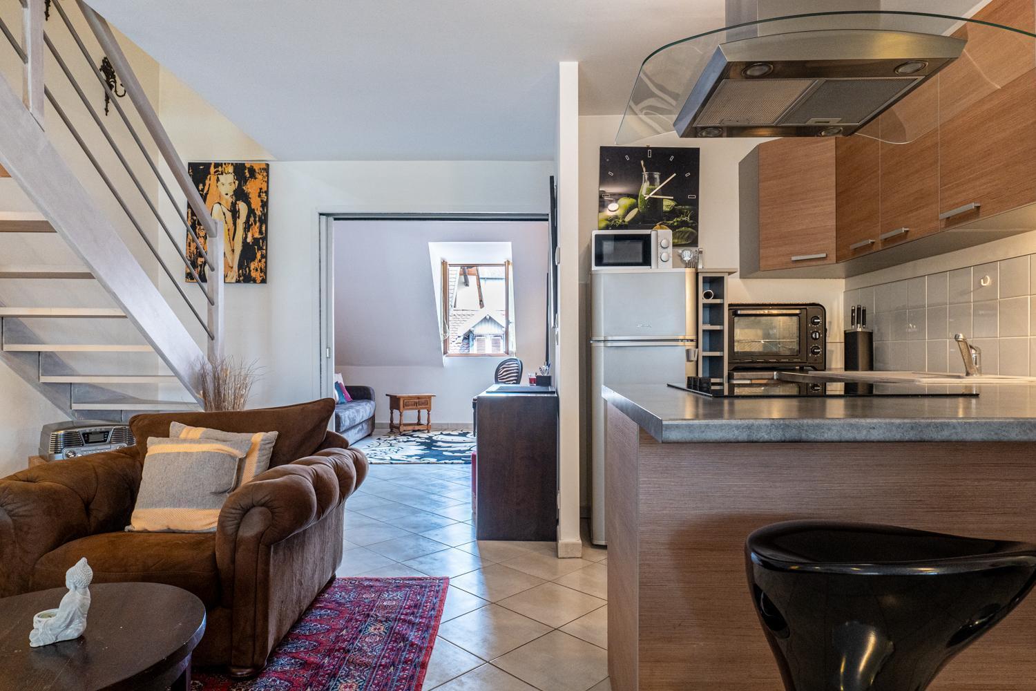 Carnot Duplex, Spacieux 3 Pieces Avec 2 Chambres Sur Les Rue Pietonnes Annecy Exterior photo